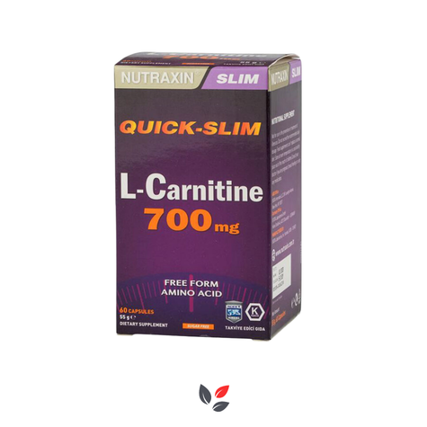 nutraxin l carnitine 60 kapsül Nutraxin L-Carnitine 60 Kapsül