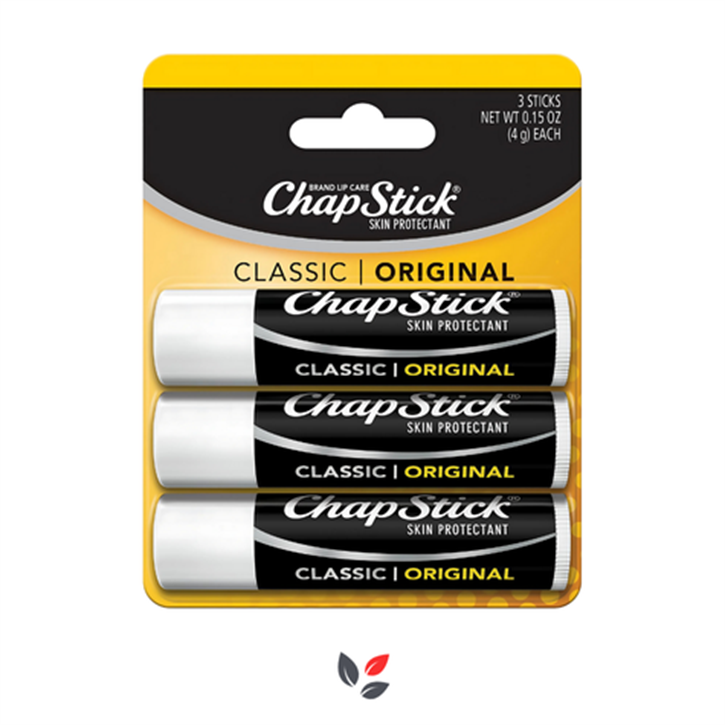 【Joi】ChapStick Classic Original 3本入５点 ChapStick Classic Original Lip Balm Tube 4 gr (0.1) X 3 Adet