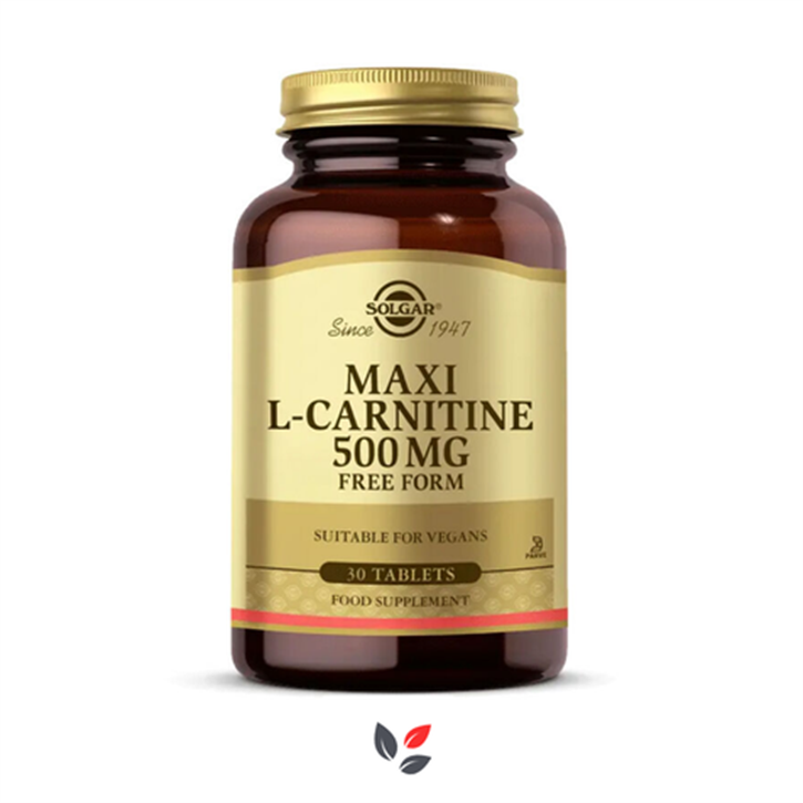 Solgar Maxi L Karnitin 500 mg 30 Tablet