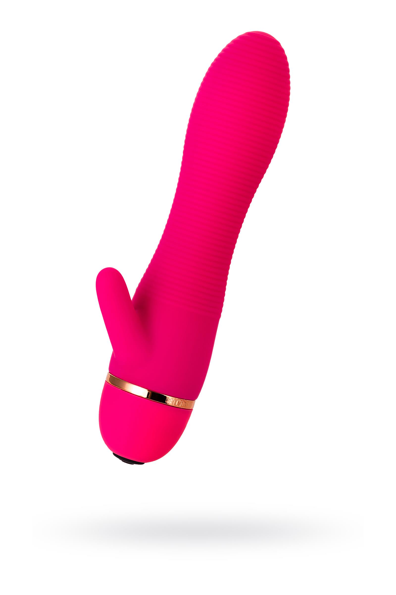 A-Toys by TOYFA Klitoral Uyarıcı Vibratör, silikon, pembe, 15 cm
