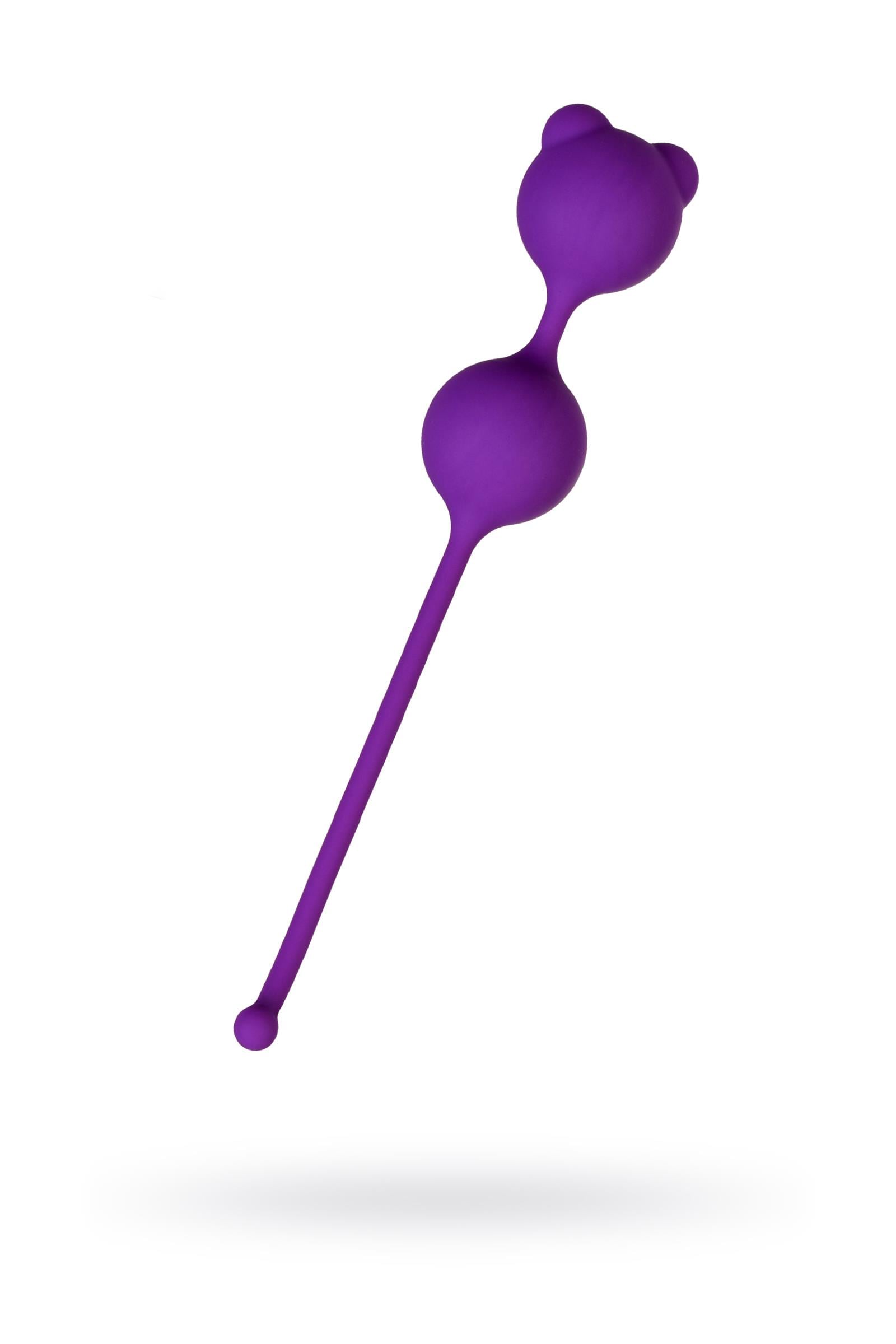 A-Toys by TOYFA Meeko Vajinal topları, silikon, mor, 16,4 cm, Ø 2,7 cm