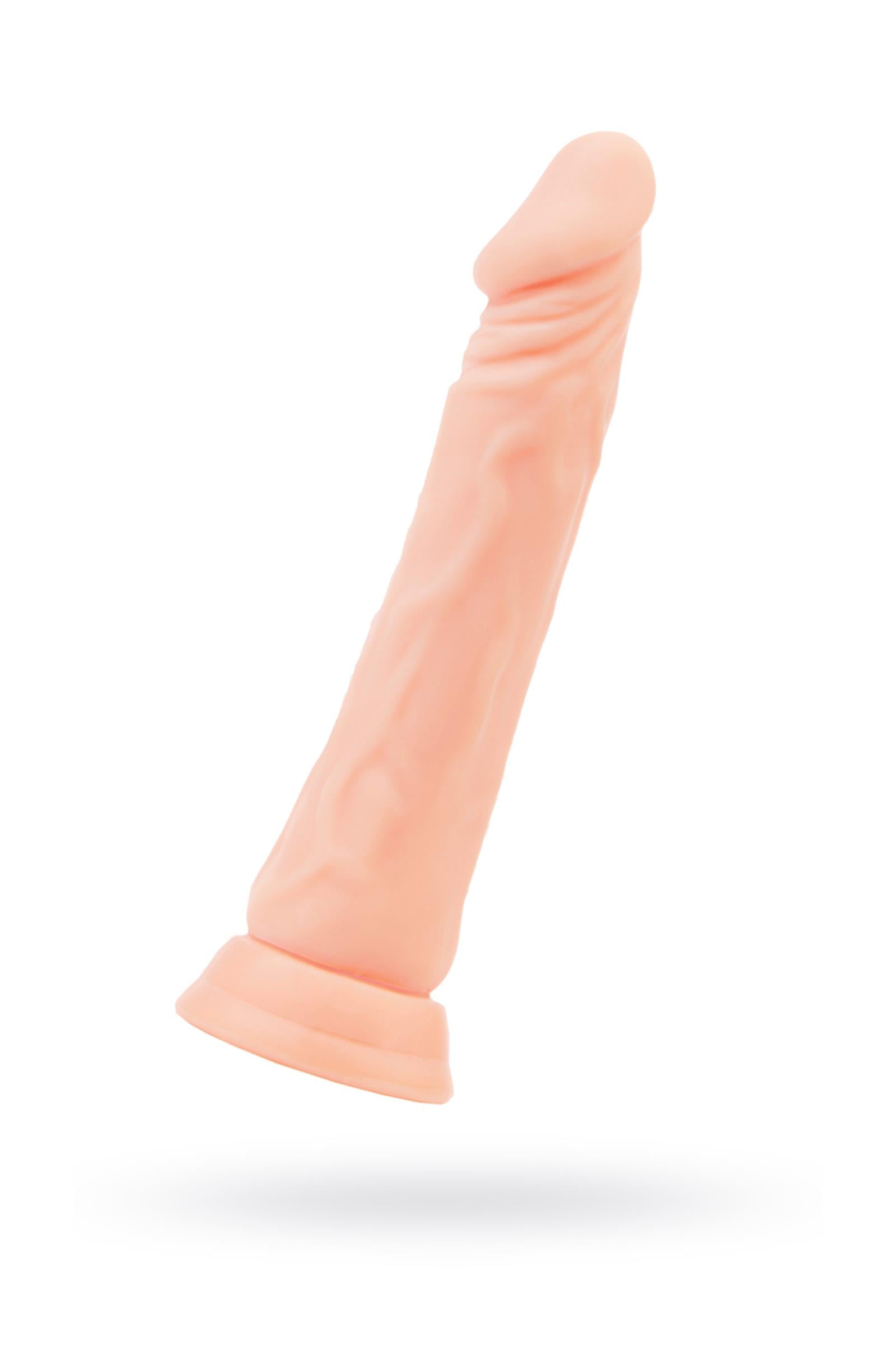 A-Toys by TOYFA Toon Vantuzlu Realistik Dildo, TPE, Ten, 20 cm