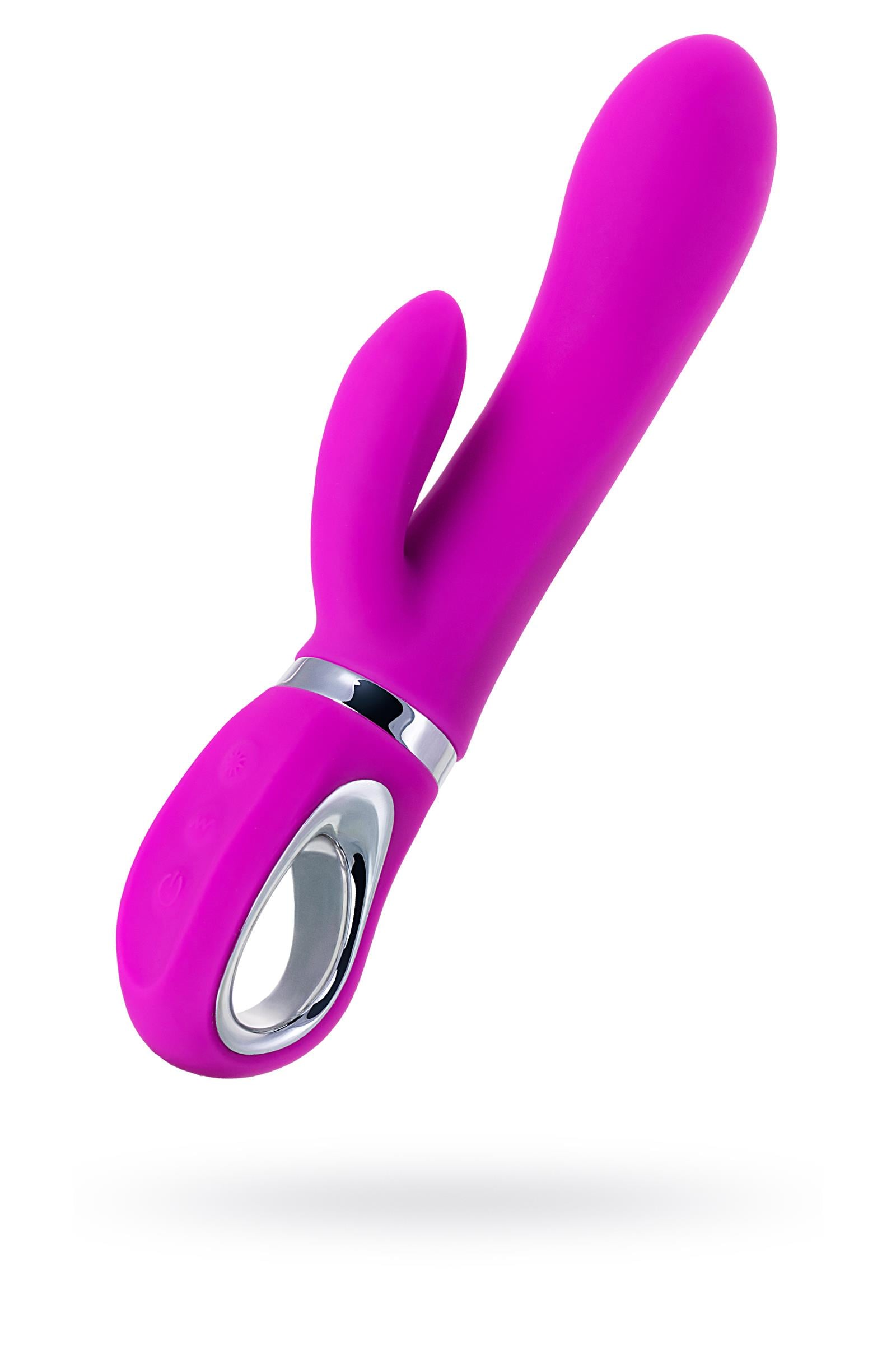 JOS JOLY  Vibratör, WOW modu, silikon, mor, 19,6 cm