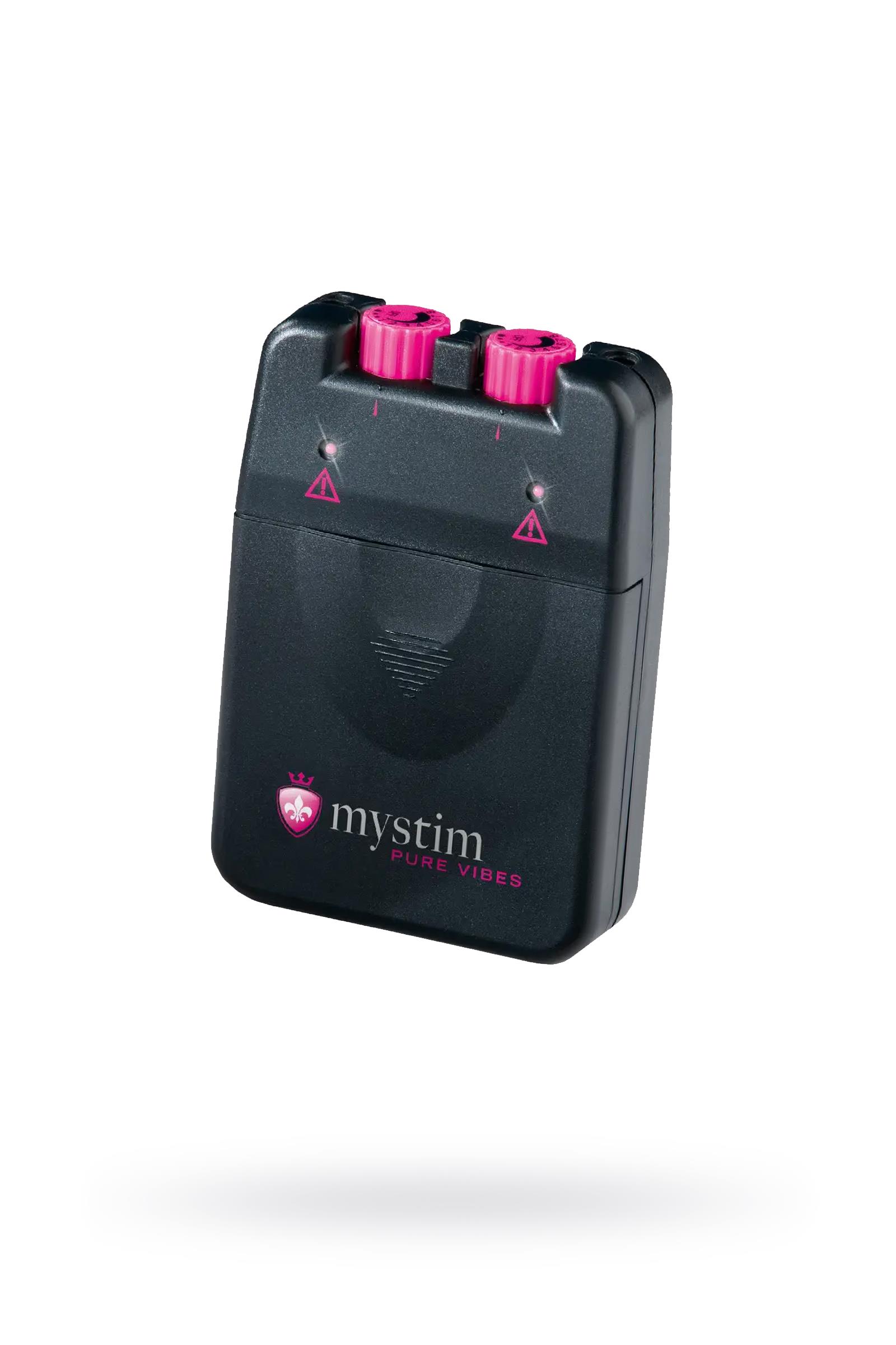 Mystim Cluster Buster Darbe Kaynağı, uzaktan kumanda, digital, 12 program, siyah