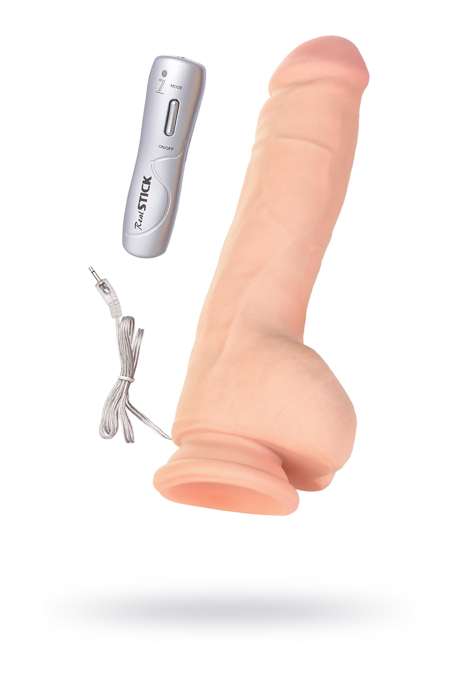 RealStick Elite Ulric Rotator, TPR, çıplak, 17 cm 