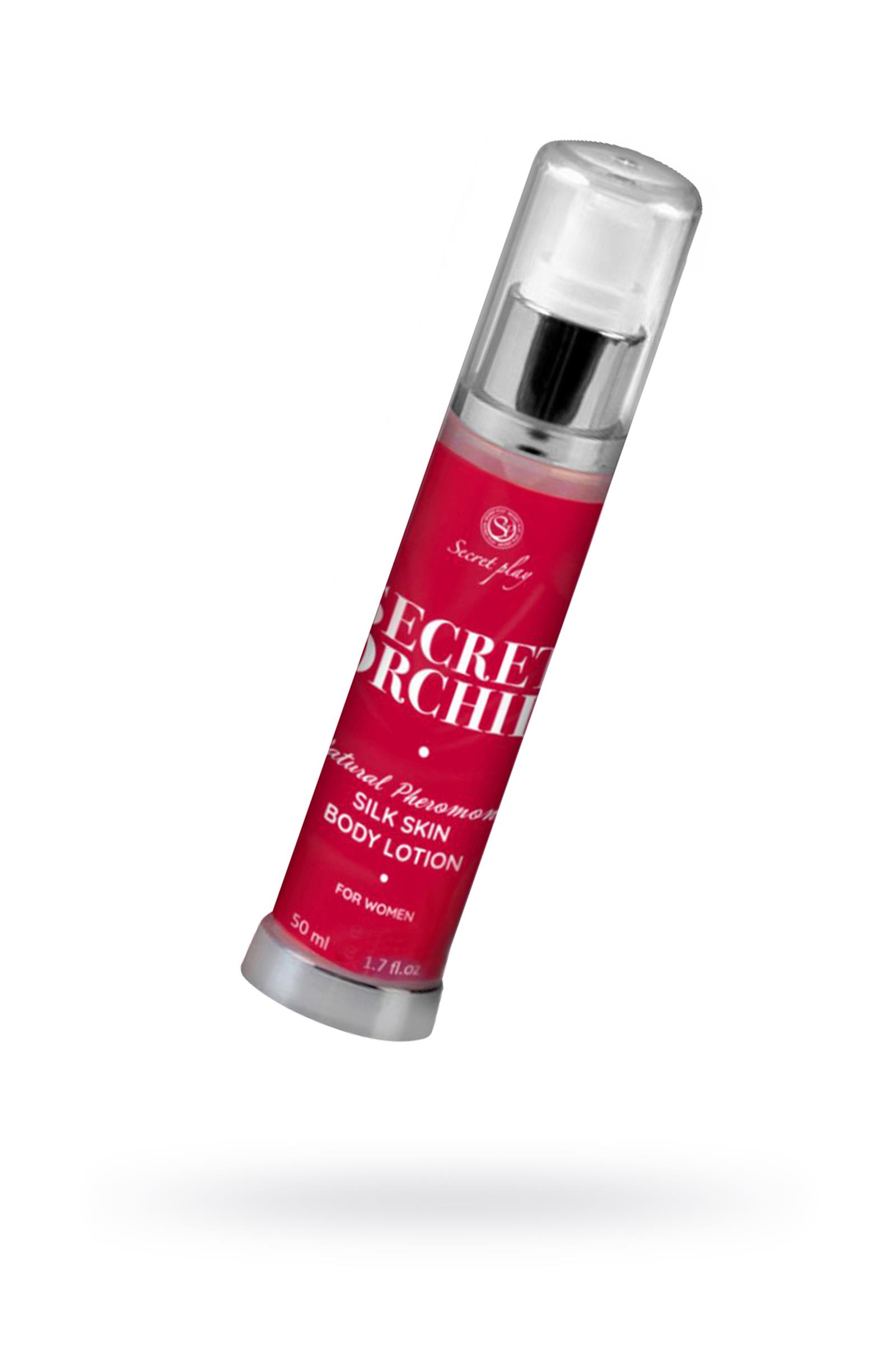 SECRET PLAY Orchid Silk Skin Feromonlu Losyon,Kadınlar İçin, 50 ml