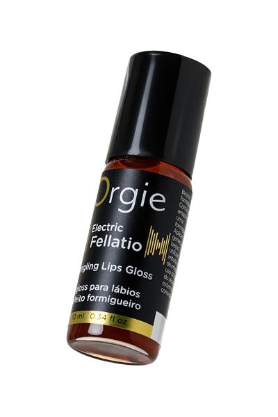 ORGIE Sexy Vibe Electric Fellatio Titreşim Etkili  Dudak Parlatıcısı, 10 ml