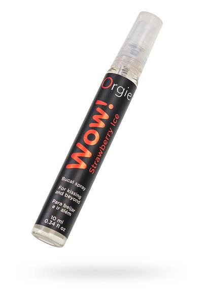 ORGIE WOW Strawberry Ice Blowjob – Çilek & Buz Aromalı Oral Seks Spreyi 10 ml