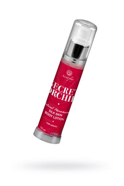 SECRET PLAY Orchid Silk Skin Feromonlu Losyon,Kadınlar İçin, 50 ml