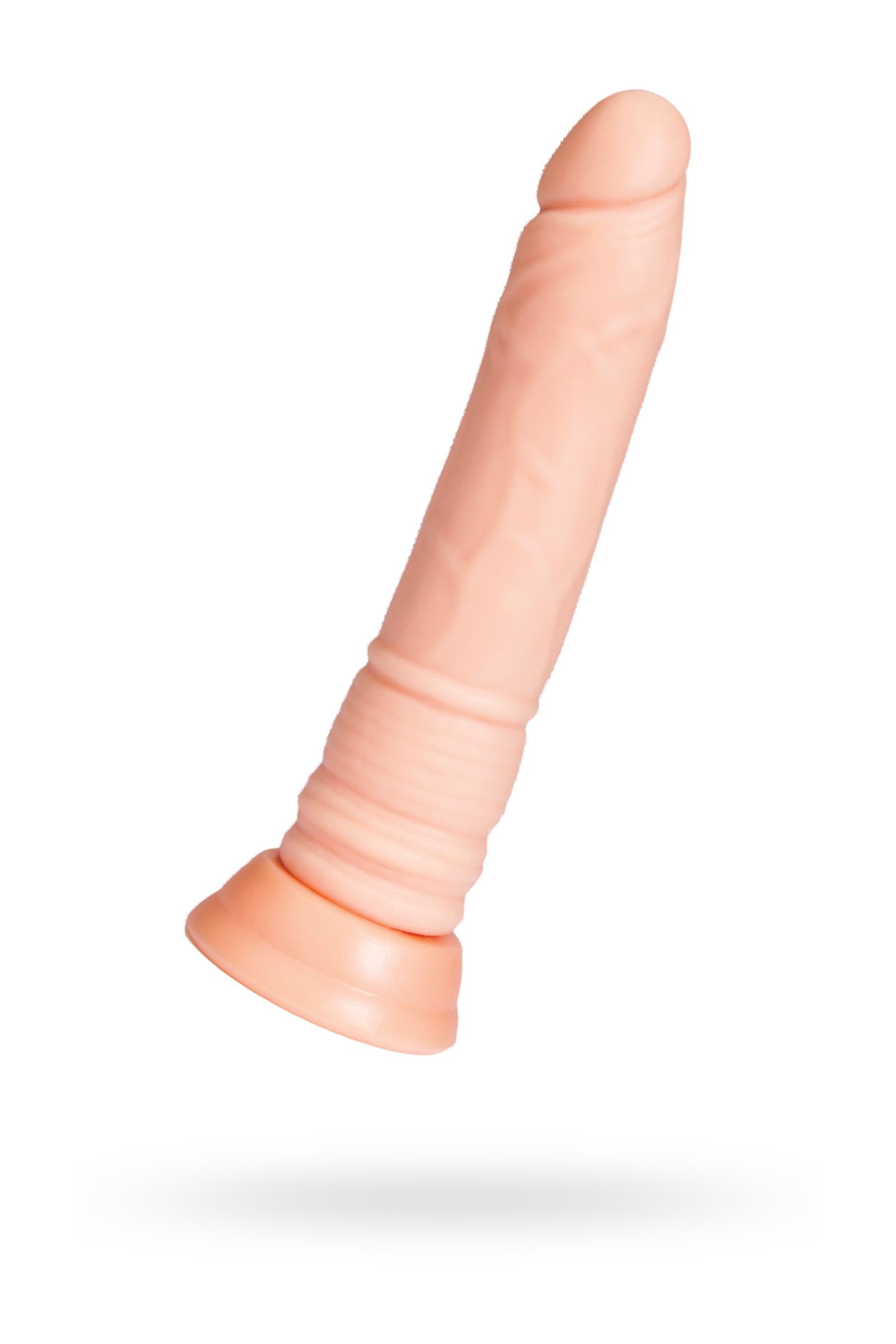 A-Toys by TOYFA  Krip Realistik Dildo, TPE, Ten, 18 cm