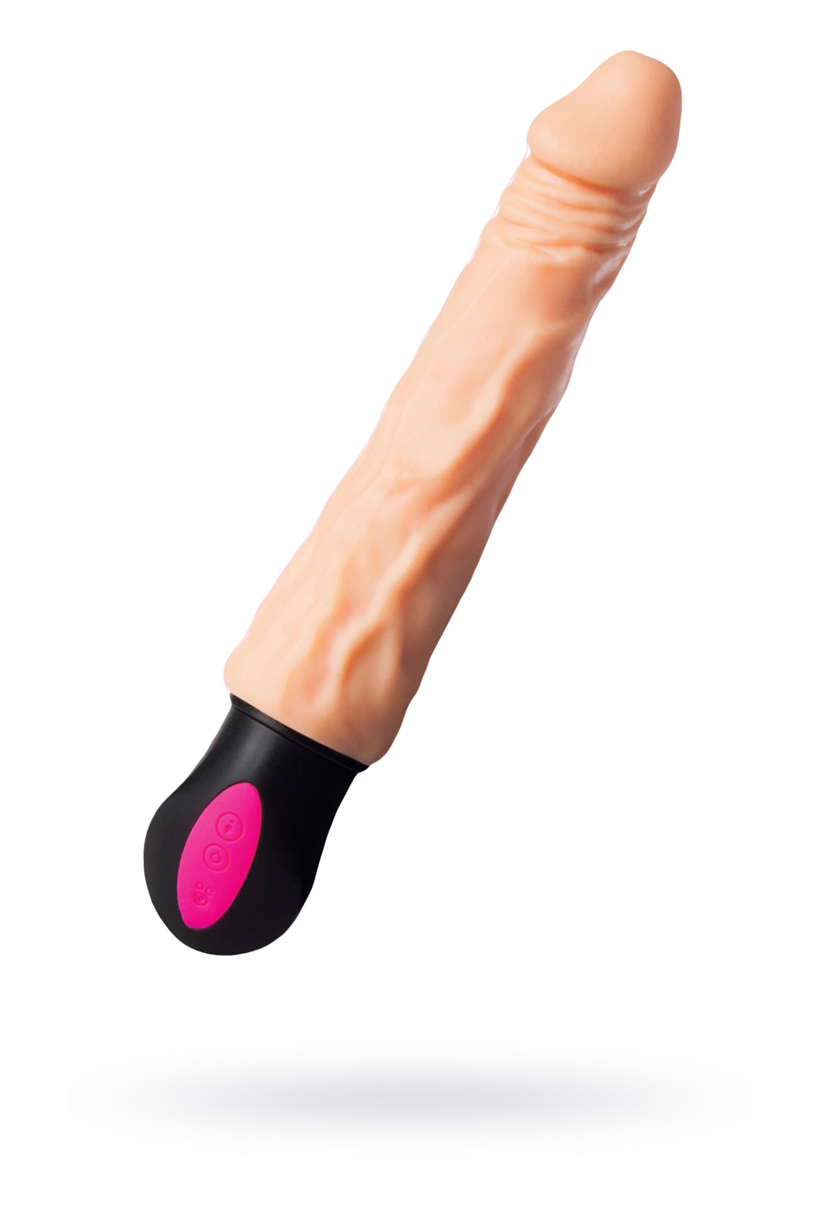 A-Toys by TOYFA Cocksman  Realistik Vibratörü, TPE, Ten, 26,5 cm