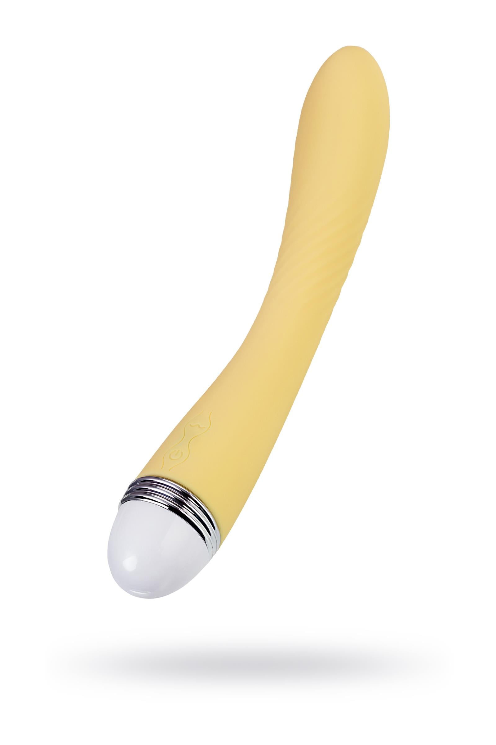 Flovetta by Toyfa Calla Vibratörü, silikon, sarı, 22 cm