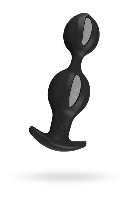 Fun Factory B BALLS Anal Plug, silikon, siyah, 13 cm