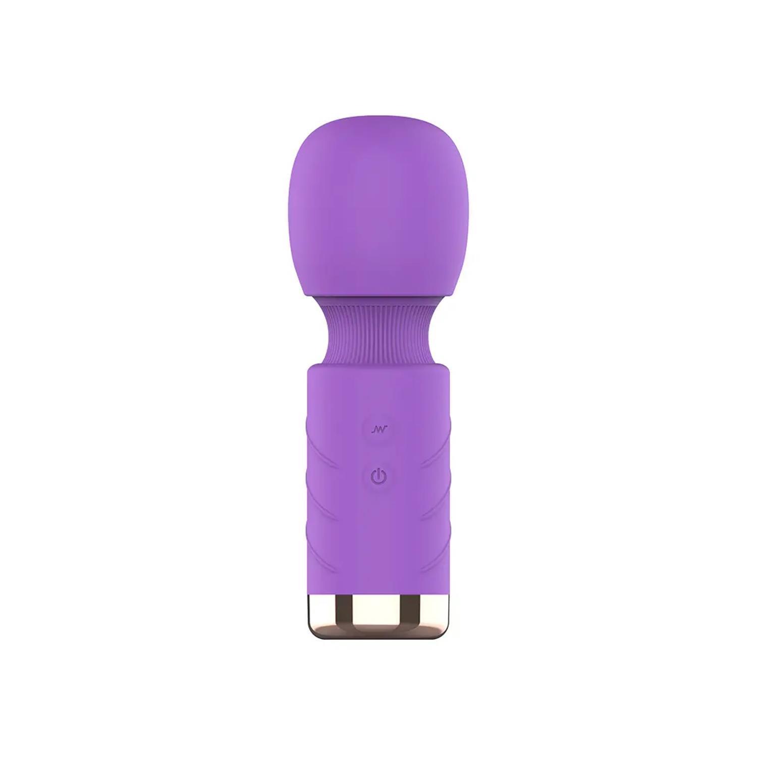 Modern Mini Wand Vibratör Mor