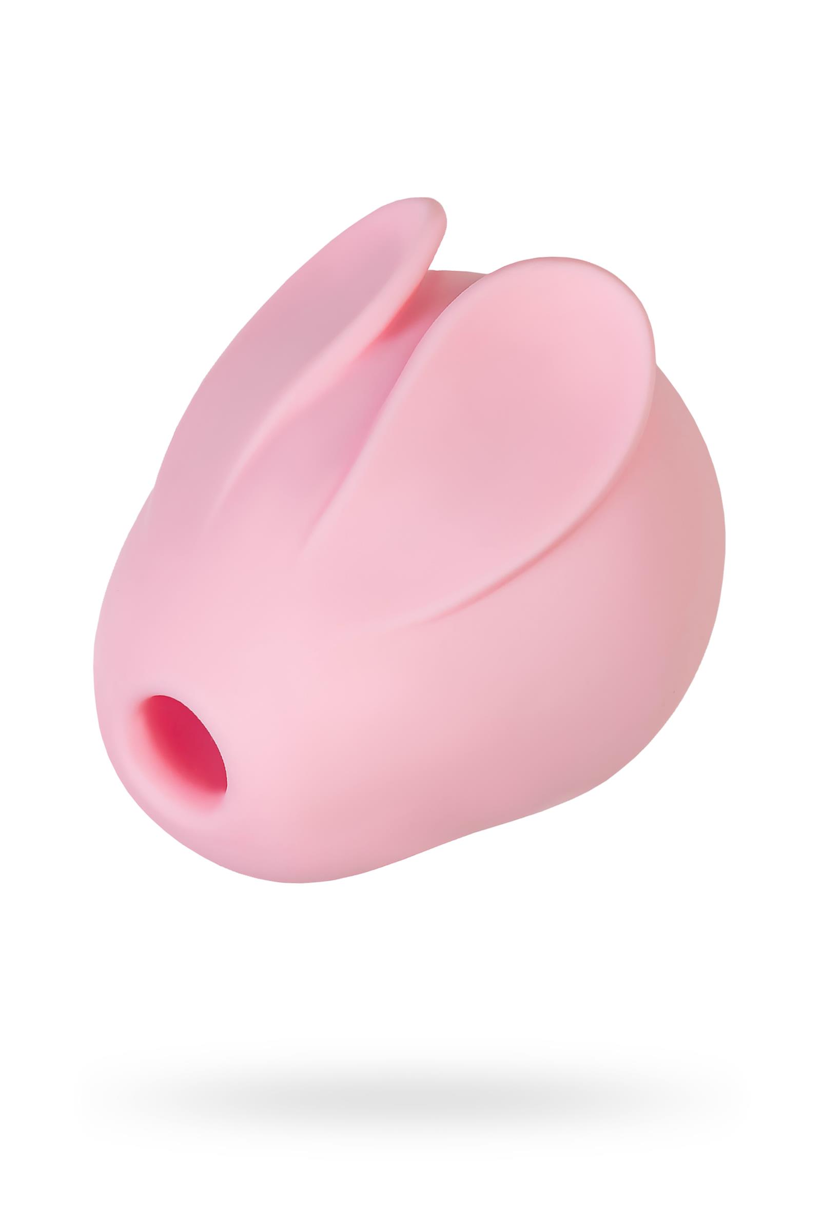 Qli by Flovetta Bun'dan vakum dalgası klitoral uyarıcı, silikon, pembe, 6,5 cm