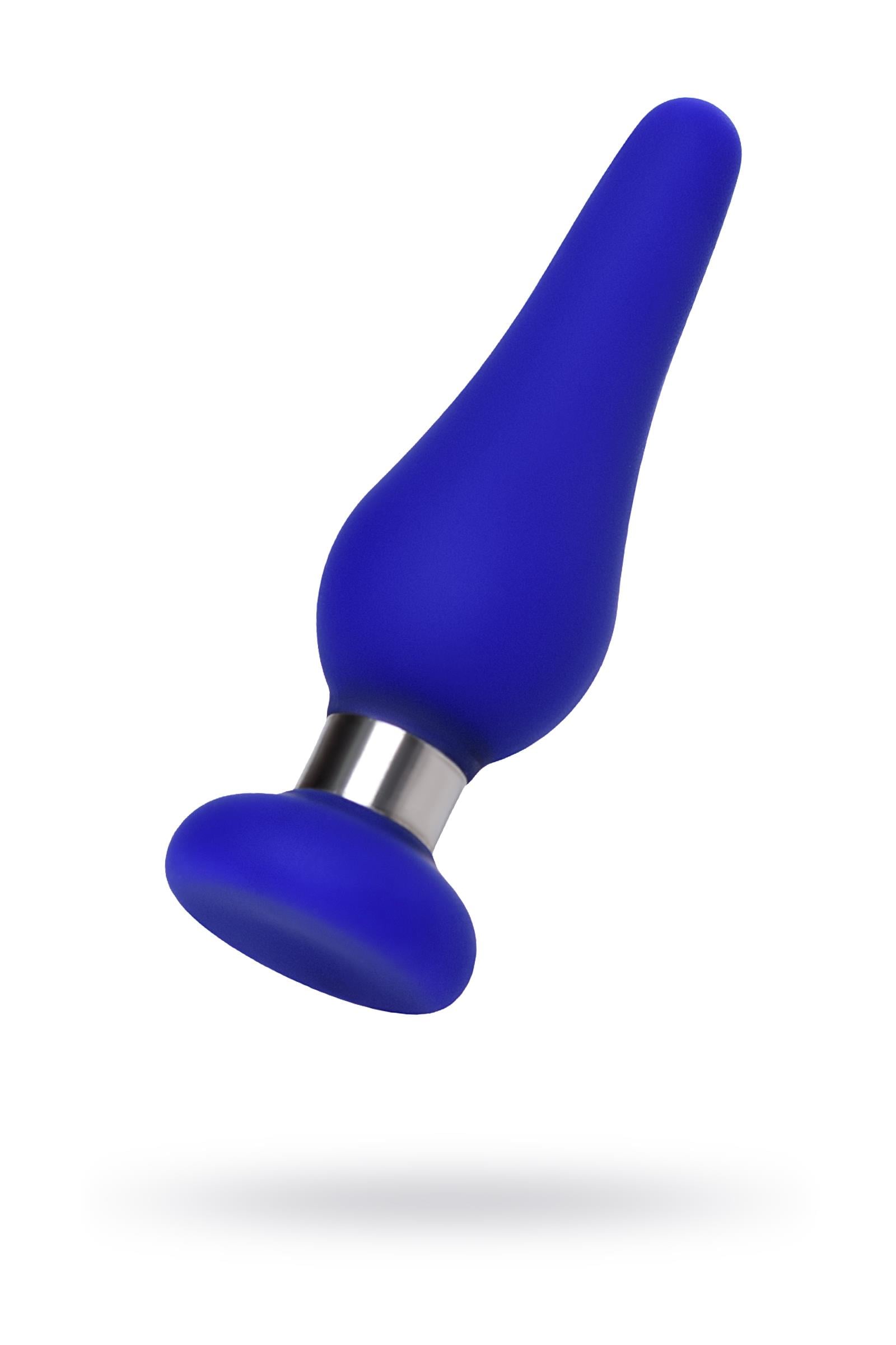 ToDo by Toyfa Slassic anal kılıf, Beden S, silikon, mavi, 10 cm, Ø 3 cm