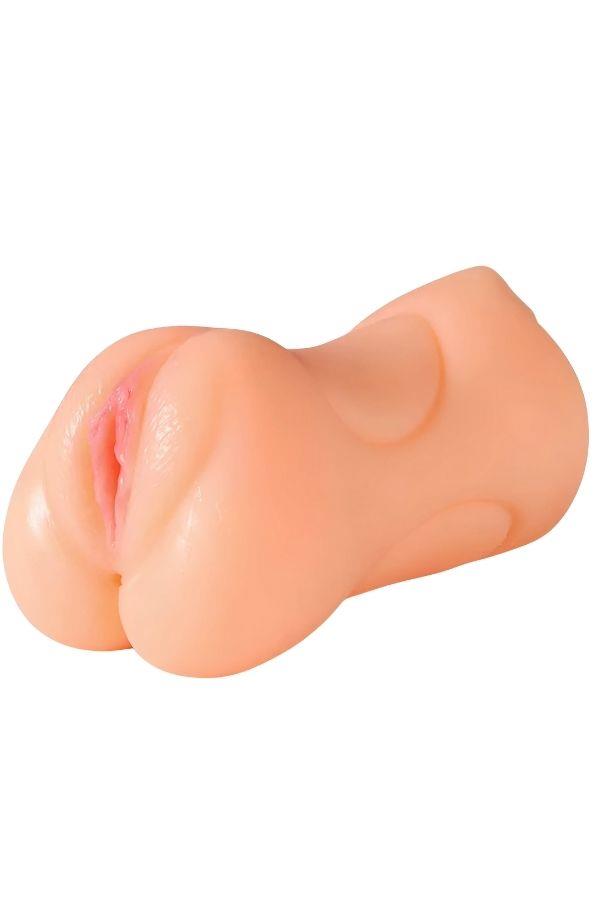 XOXO 3 Girişli Realistik Mastürbatör 550 g – TPE, Açık Ten, Ultra Doğal Doku