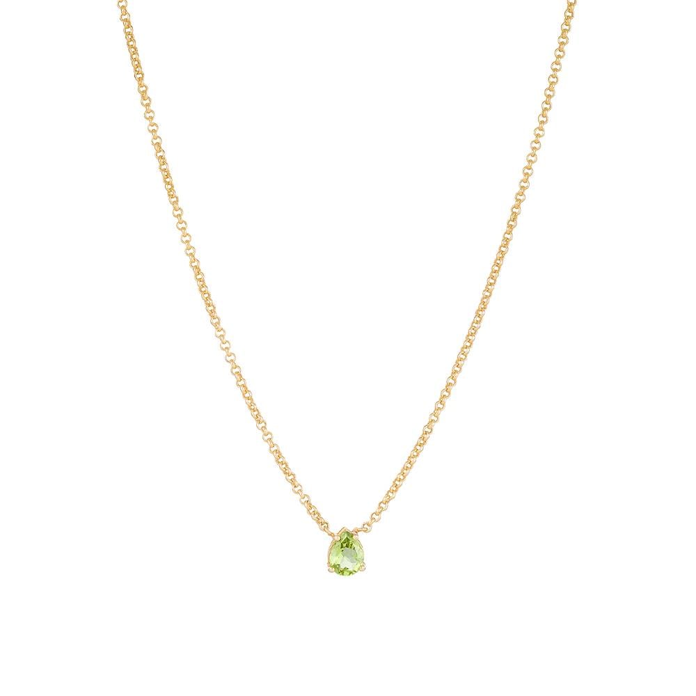 Damla Peridot Kolye