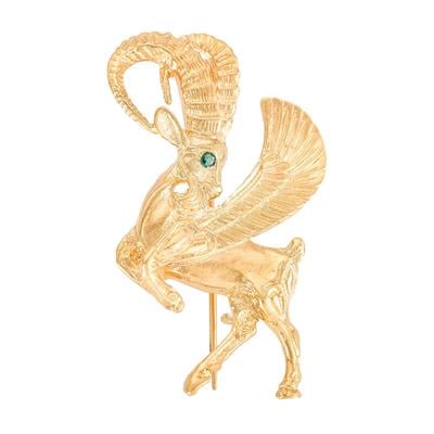 Altın Kaplama Broş