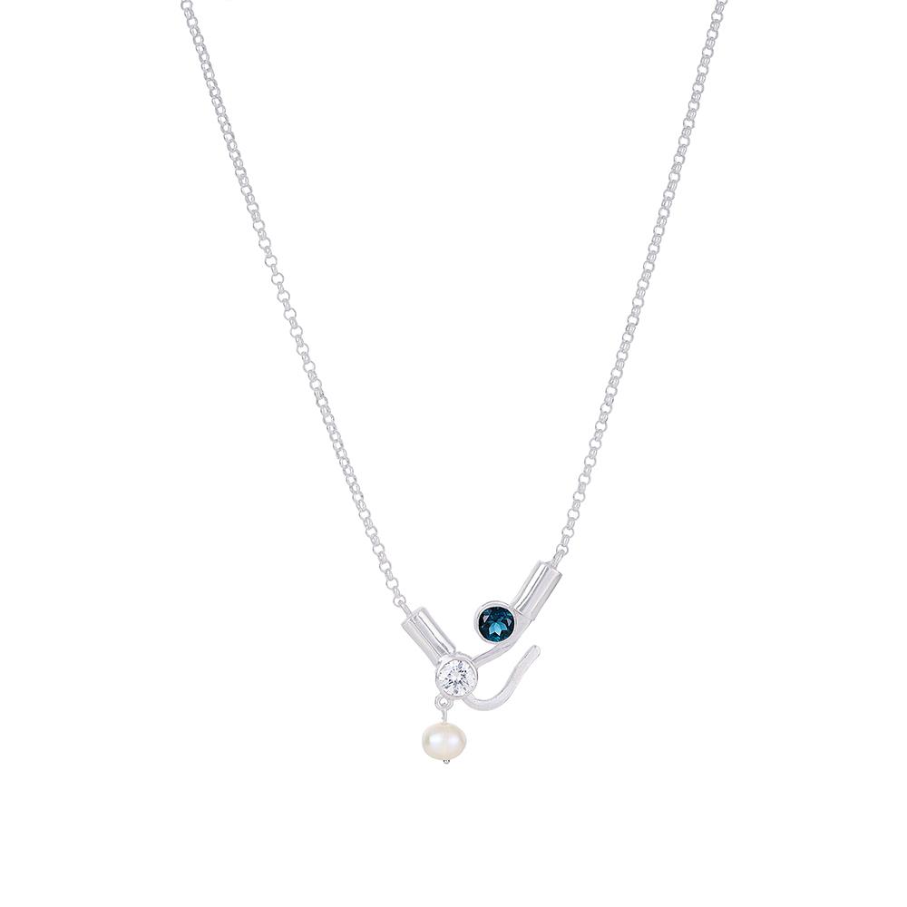 Çengel London Topaz Kolye