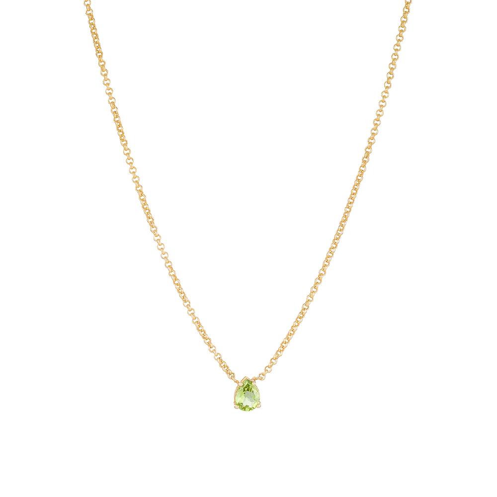 Damla Peridot Kolye
