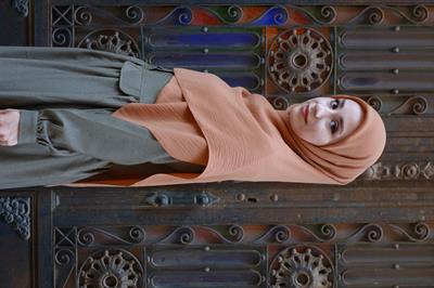 Cazz Büyük Boy Eşarp Camel