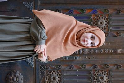 Cazz Büyük Boy Eşarp Camel