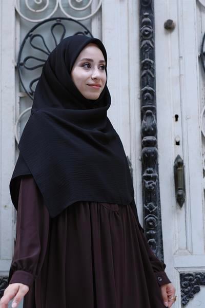 Cazz Büyük Boy Eşarp Siyah