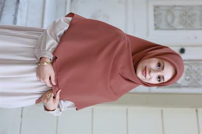 Cazz Büyük Boy Eşarp Soğan Kabuğu