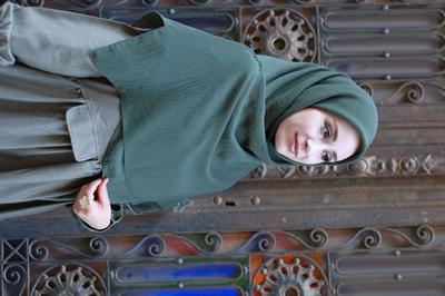 Cazz Büyük Boy Eşarp Yeşil