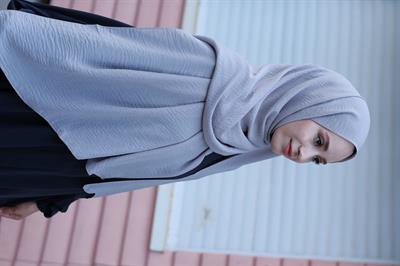 Cazz Büyük Boy Şal Açık Gri