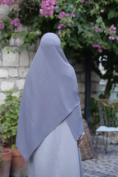 Cazz Büyük Boy Şal Gri
