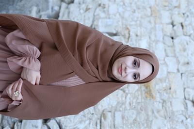 Cazz Büyük Boy Şal Kahverengi