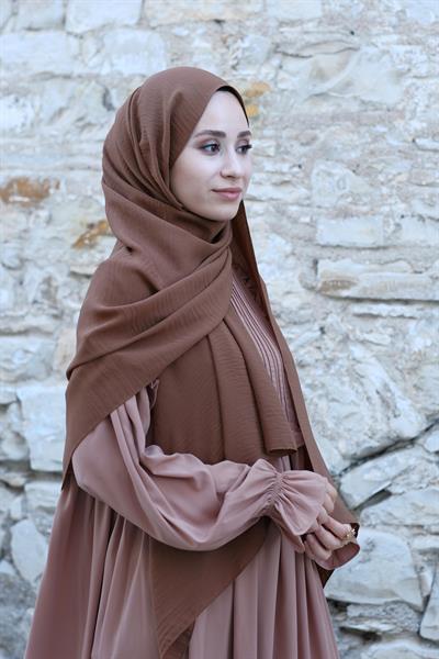 Cazz Büyük Boy Şal Kahverengi