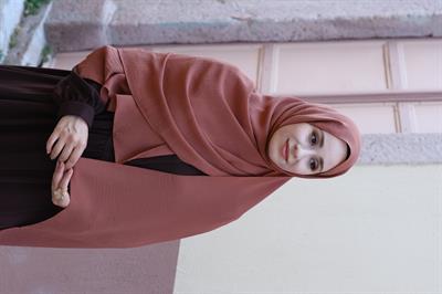 Cazz Büyük Boy Şal Soğan Kabuğu