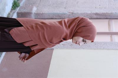 Cazz Büyük Boy Şal Soğan Kabuğu