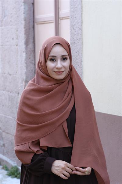 Cazz Büyük Boy Şal Soğan Kabuğu