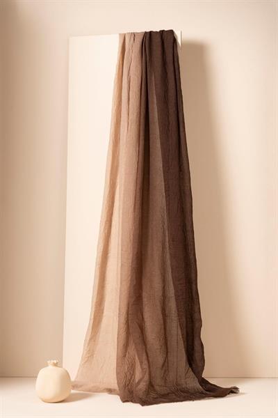 Degrade Konfor Şal Kahverengi