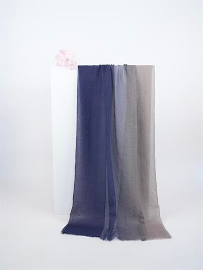 Degrade Konfor Şal Lacivert