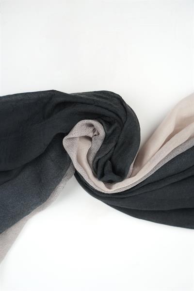 Degrade Konfor Şal Siyah