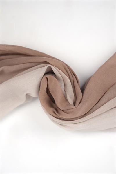 Degrade Konfor Şal Sütlü Kahve