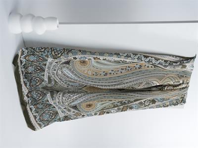 Etnik Noura Desen Şal Haki Yeşil