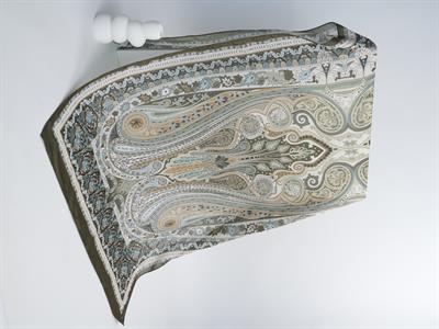 Etnik Noura Desen Şal Haki Yeşil