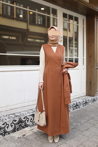 Jileli Trençkot Taba