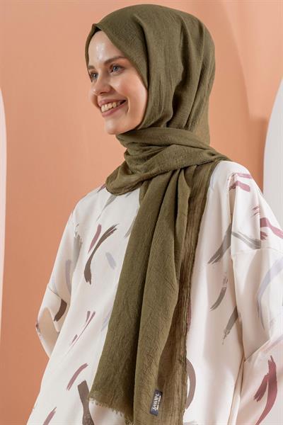 Konfor Şal Haki Yeşil