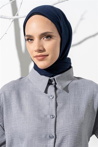 Konfor Şal Lacivert
