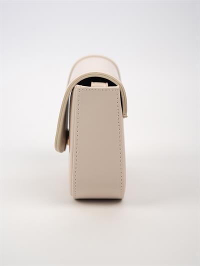 Kutu Deri Çanta Krem