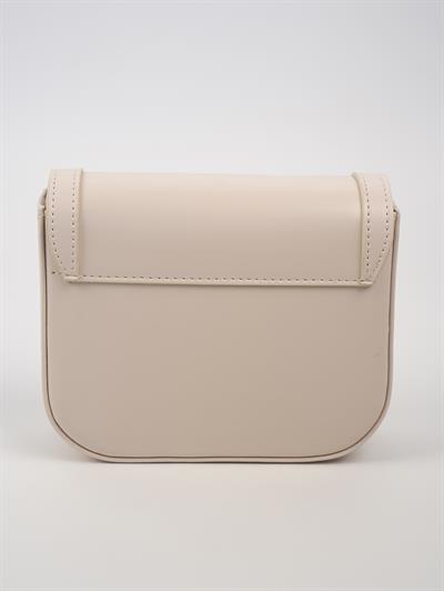 Kutu Deri Çanta Krem