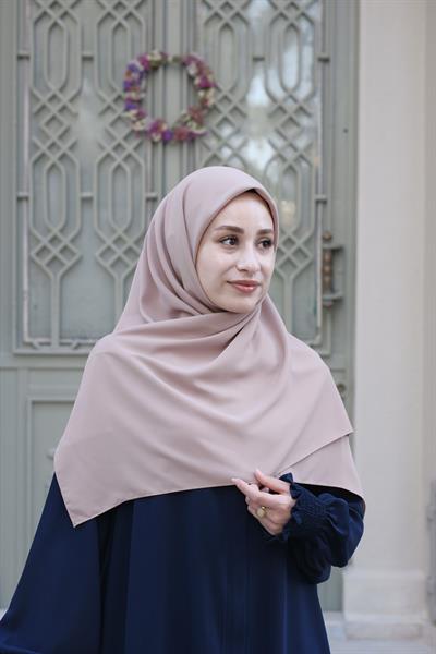 Medine İpeği Eşarp Bej
