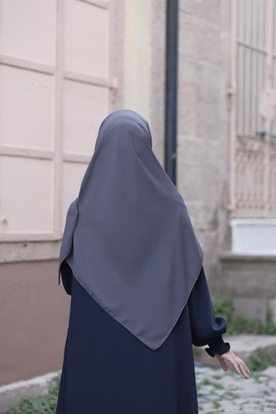 Medine İpeği Eşarp Füme